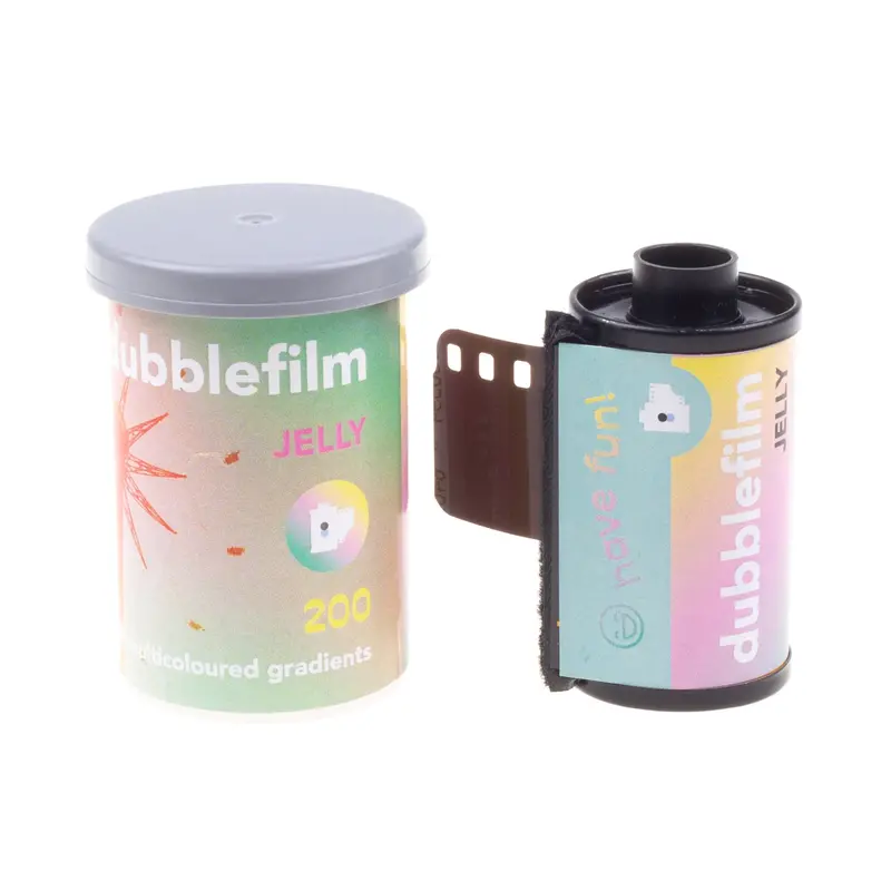 Dubblefilm Jelly 200 Color Negative 35Mm Film – 36 Exposure Roll 1