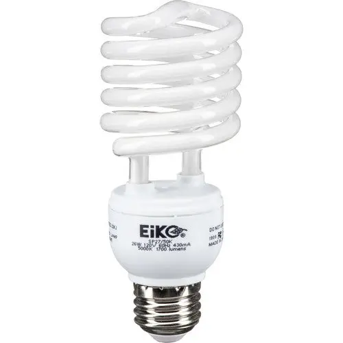 Eiko Sp27/50K 26W Spiral Fluorescent Lamp (120V) 1