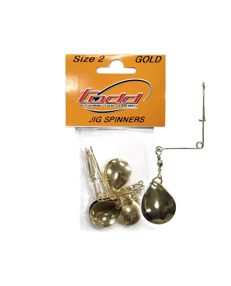 Ej Todds Colorado Spinner Blades – Premium Fishing Blade Set 1