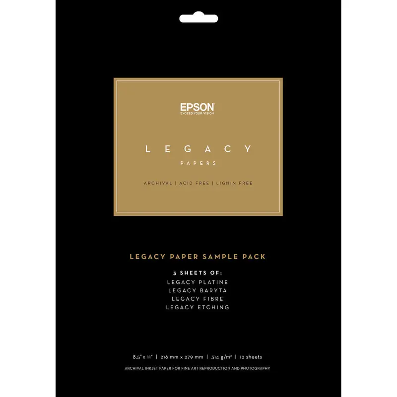 Epson Legacy Paper Sample Collection 1