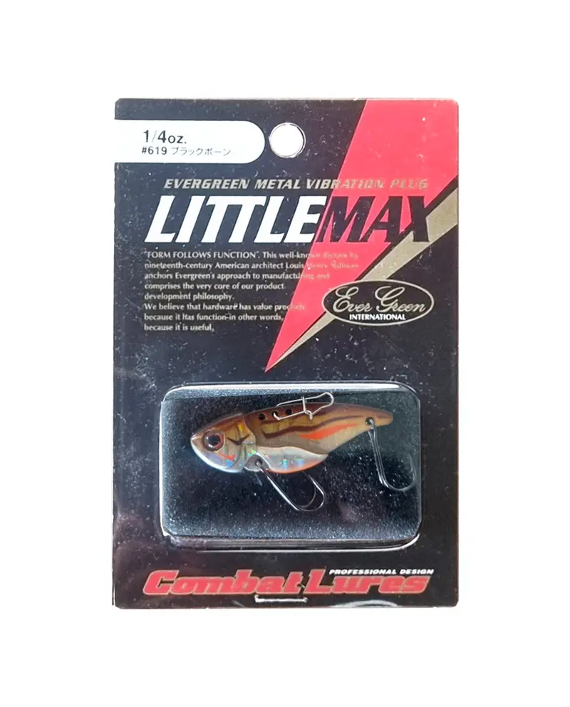 Ever Green Little Max Bream Vibe Lure – 1/4Oz Vibrating Minnow 6