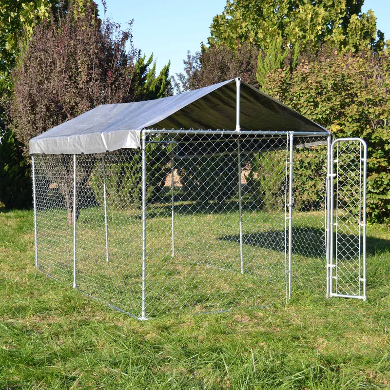 Extra-Large Dog Playpen – 4M X 2.3M X 1.83M, Uv-Resistant Roof & Secure Locking Door 1