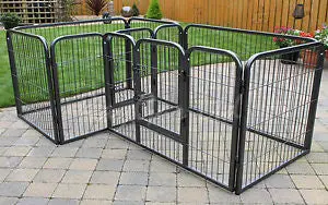 Extra-Sturdy Double-Width Dog Playpen For Whelping, Training, Or Outdoor Use 1