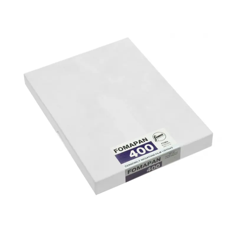 Foma Fomapan 400 Action B&W Sheet Film: 5×7 Inch, 50 Sheets 1