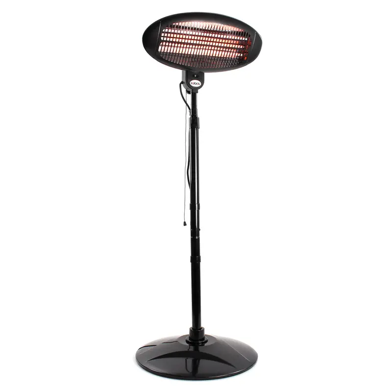 Freestanding Infrared Patio Heater, 2000W, 3 Heat Settings For Terraces 1