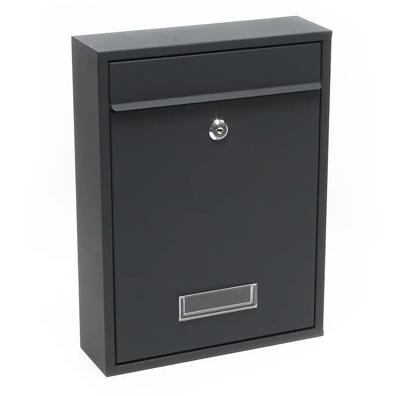Freestanding Pillar Letterbox – Weatherproof Post-Mount Mail Collection Unit 1