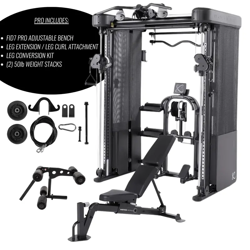 Ft2 Pro All-In-One Home Gym With Leg Extension & Curl Attachments 1