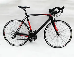 Full-Carbon Road Bike – Internal Cable Routing And 21-Speed Drivetrain 1