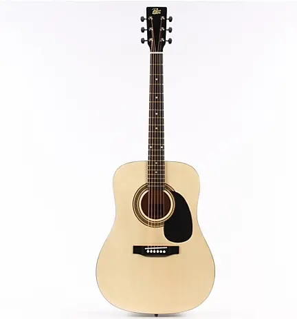 Full-Size Dreadnought Acoustic Guitar Starter Pack – Natural Finish 1