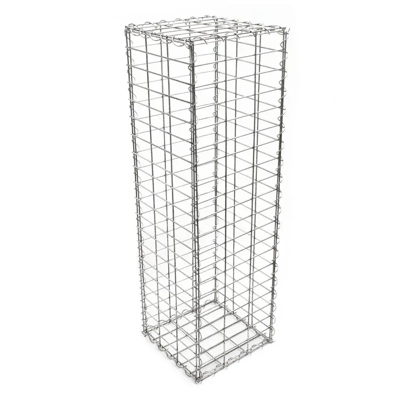Gabion Basket – 100 X 50 X 30 Cm Galvanized Steel Cage For Landscaping 1