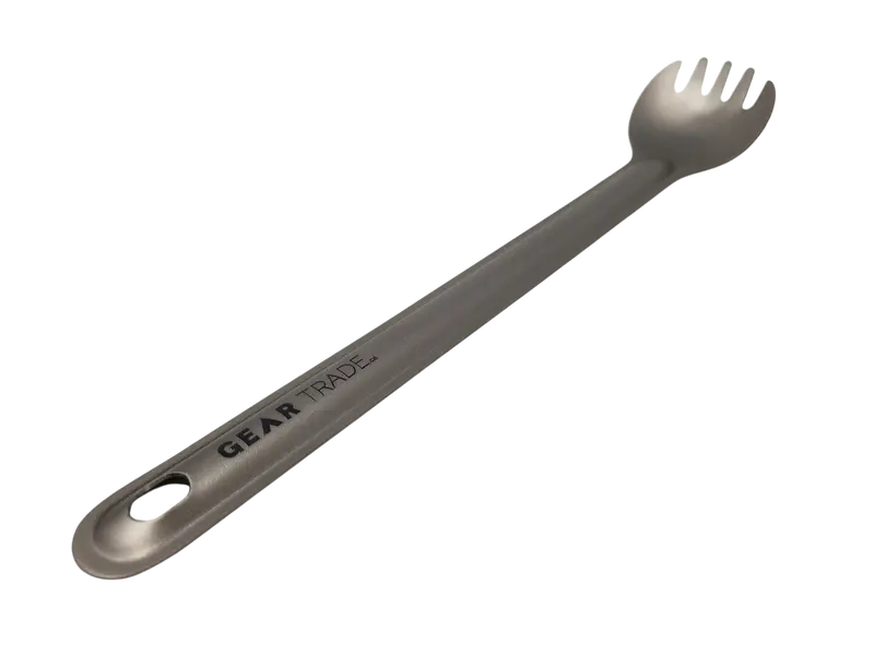 Geartrade Titanium Extra-Long Spork For Backcountry Dining 1