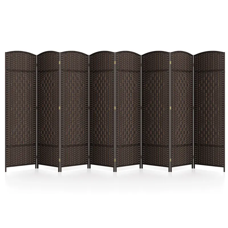 Giantex 8-Panel Folding Room Divider – 6-Foot Tall Privacy Screen For Home Or Office 1