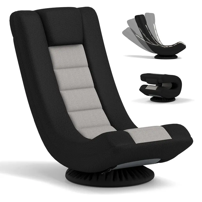Giantex Adjustable Floor Chair – 4-Position Meditation & Relaxation Sofa 1