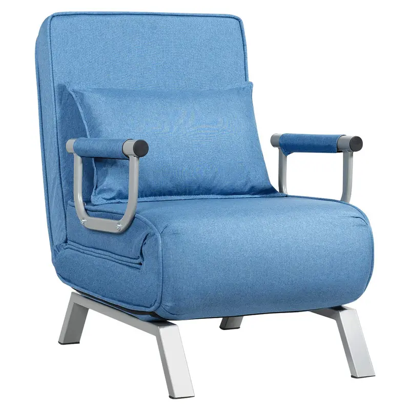 Giantex Convertible Sleeper Chair – Multi-Function Sofa Bed With Fold-Out Mattress 1