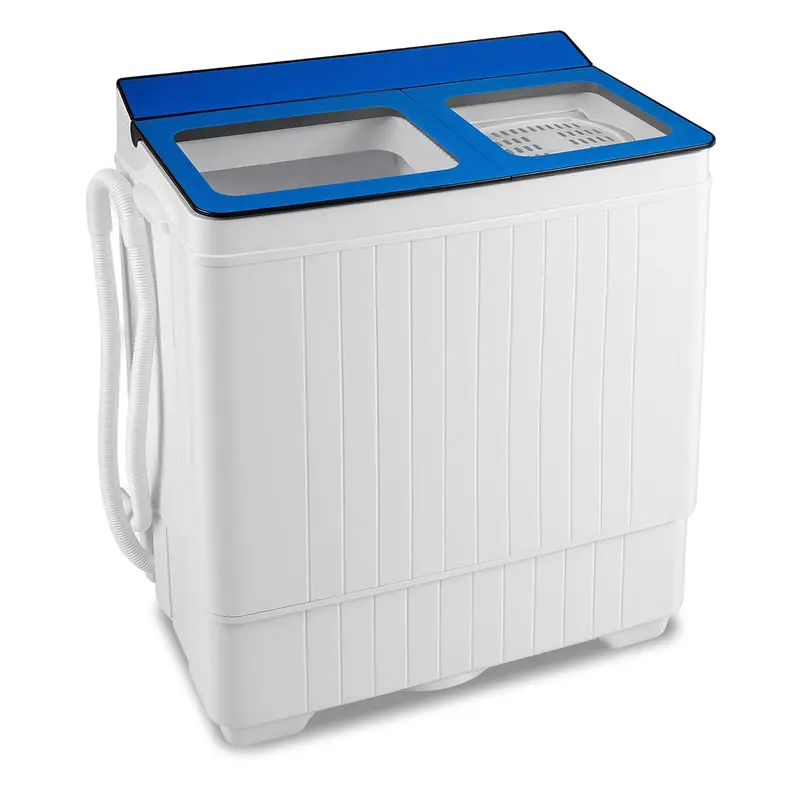 Giantex Dual-Function Portable Washer – 18-Lb Washer + 8-Lb Spinner 2
