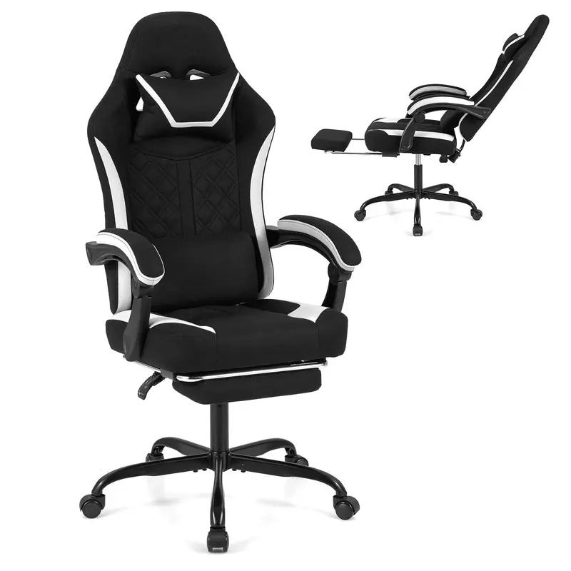 Giantex Ergonomic Office Chair – Lumbar Support, Headrest & Height Adjustment 1