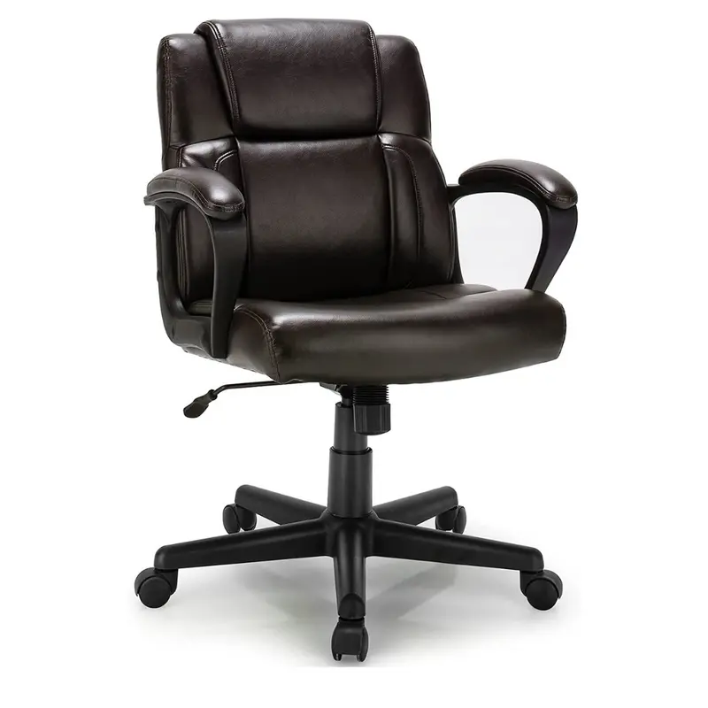 Giantex Ergonomic Swivel Task Chair – Padded Armrests & Height-Adjustable Seat 1