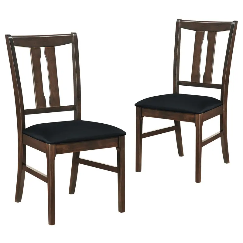 Giantex Fabric Kitchen Chair — Padded Seat And Durable Frame For Home Or Commercial Use 1