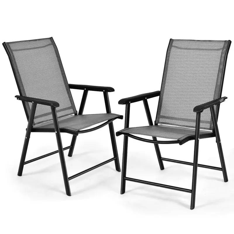 Giantex Portable Outdoor Folding Chairs – All-Purpose Patio Seating 1