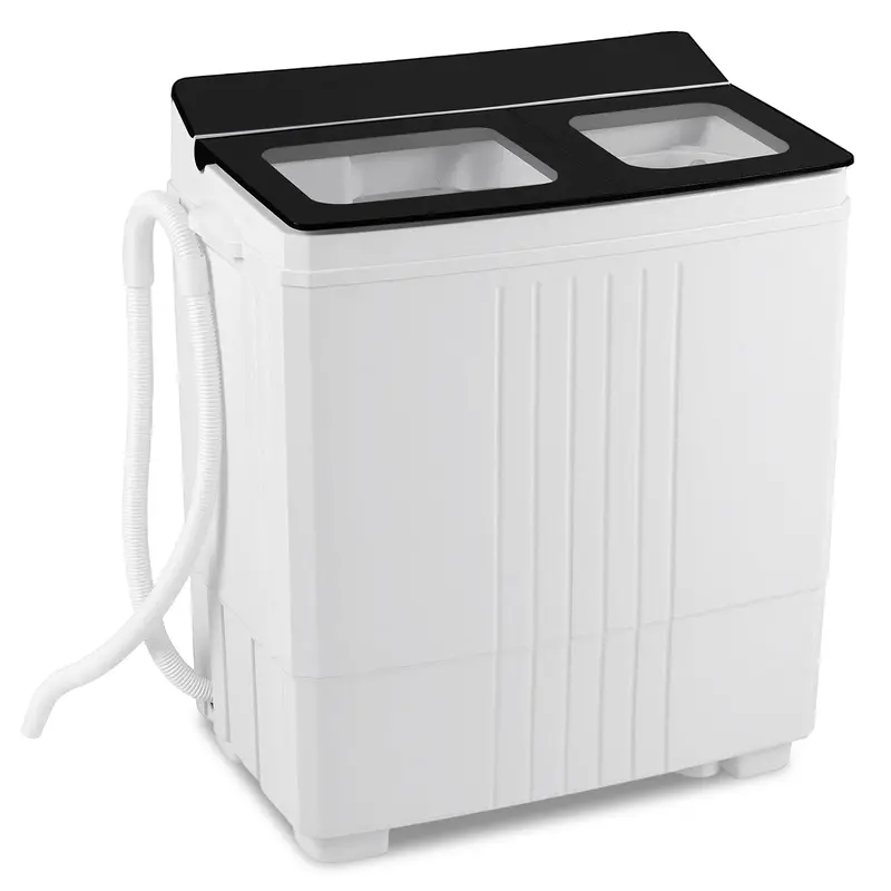 Giantex Portable Washer-Spinner Combo – 12-Lb Wash / 8-Lb Spin Capacity 1