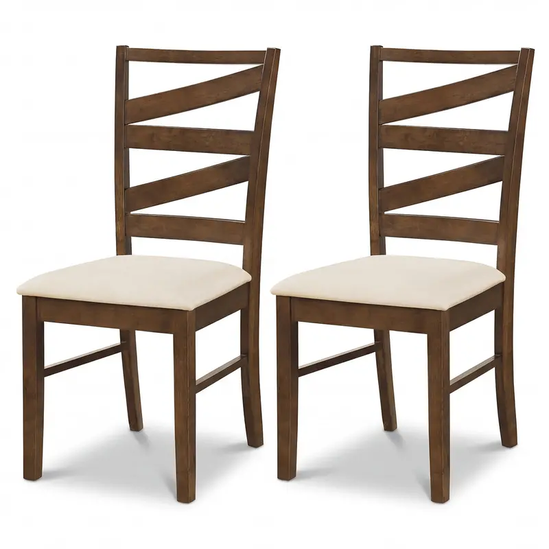 Giantex Tall-Back Dining Chairs For Kitchen Or Formal Dining Room 1