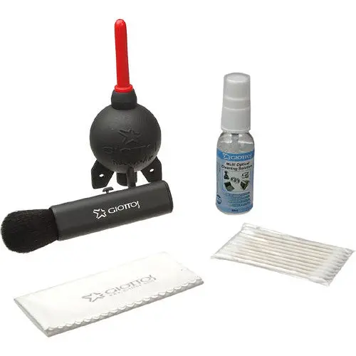 Giottos Premium Lens Cleaning Kit With Compact Rocket Air Blower 1
