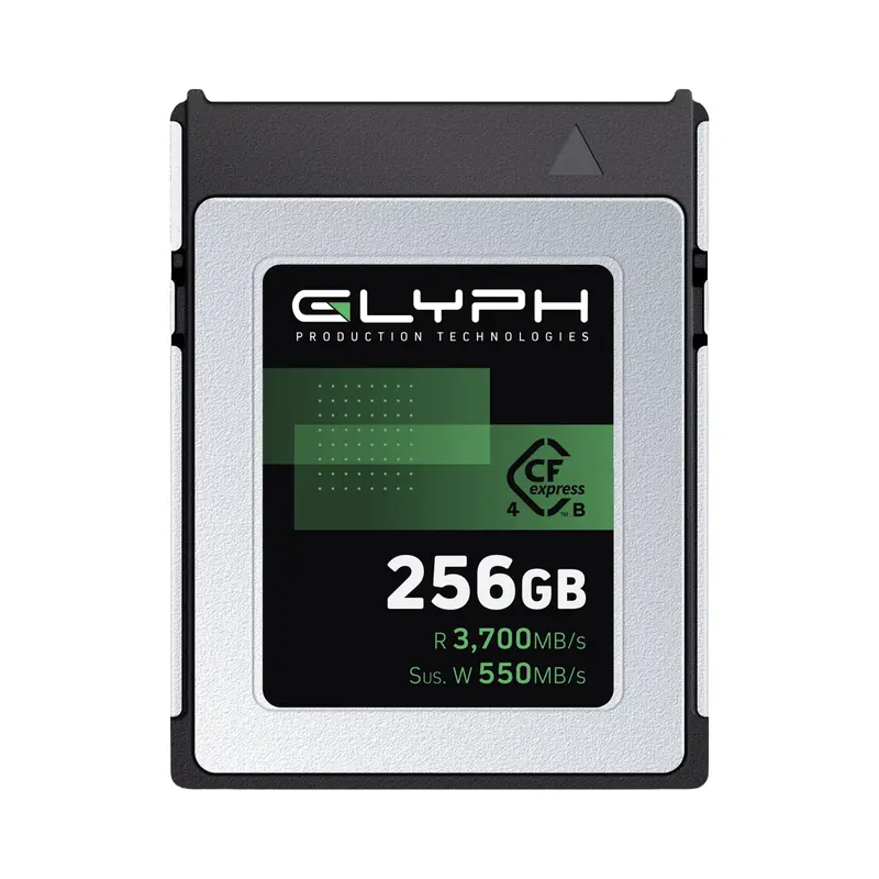 Glyph Capture+ 256Gb Cfexpress Type B 4.0 Memory Card 1