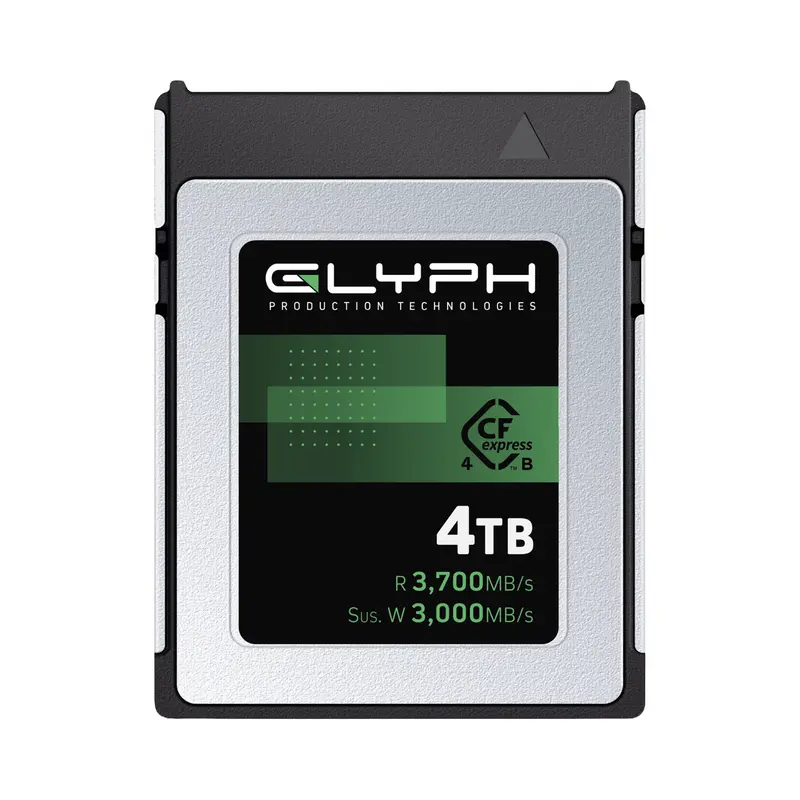 Glyph Capture+ 4Tb Cfexpress Type B 4.0 Memory Card 1