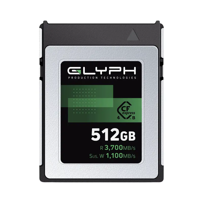 Glyph Capture+ 512Gb Cfexpress Type B 4.0 Memory Card 1