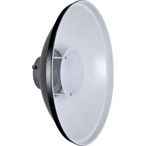 Godox 16.5" Silver Beauty Dish Reflector For Soft, Sculpted Lighting 1