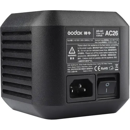 Godox Ac Power Adapter For Ad600Pro Outdoor Flash 1