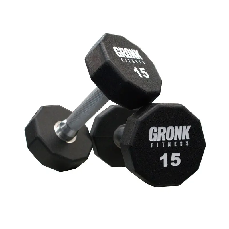 Gronk 10-Sided Urethane Dumbbell – 12 Lbs 1