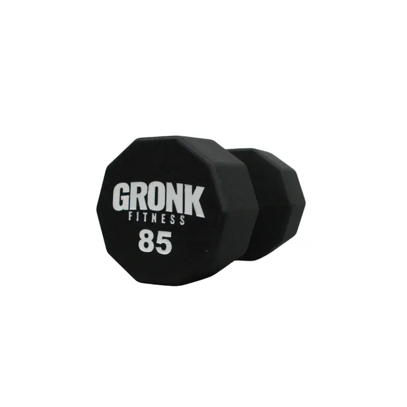Gronk 10-Sided Urethane Dumbbell – 85 Lbs – Limited Quantity 1