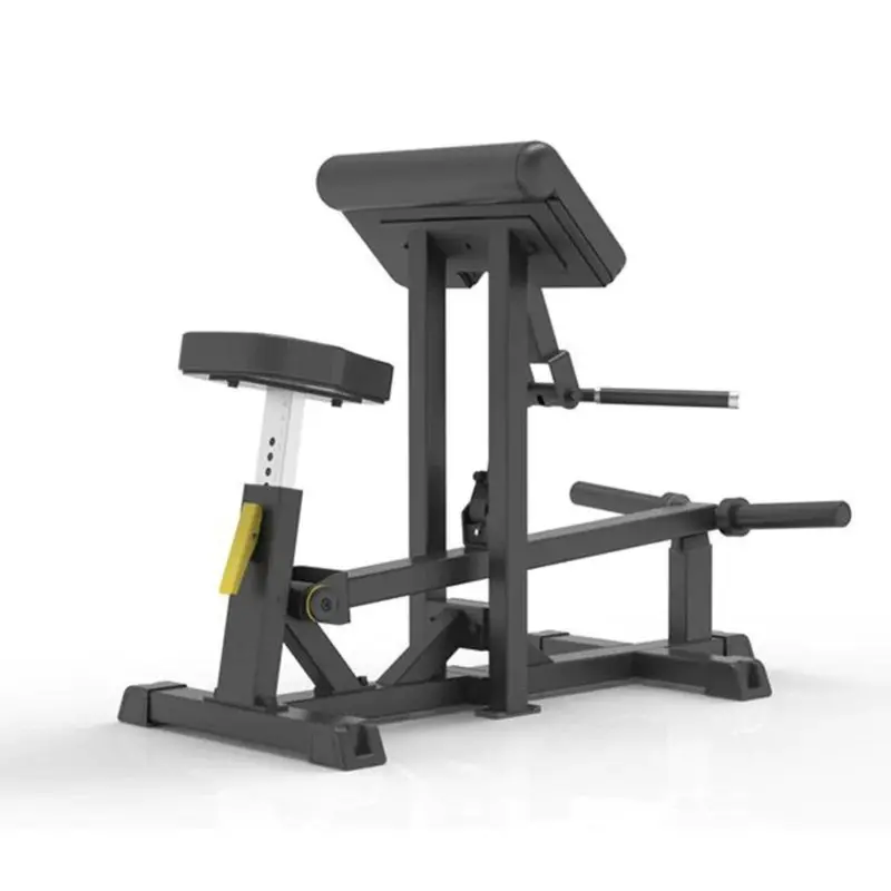 Gronk Fitness Plate-Loaded Bicep Curl Station 1