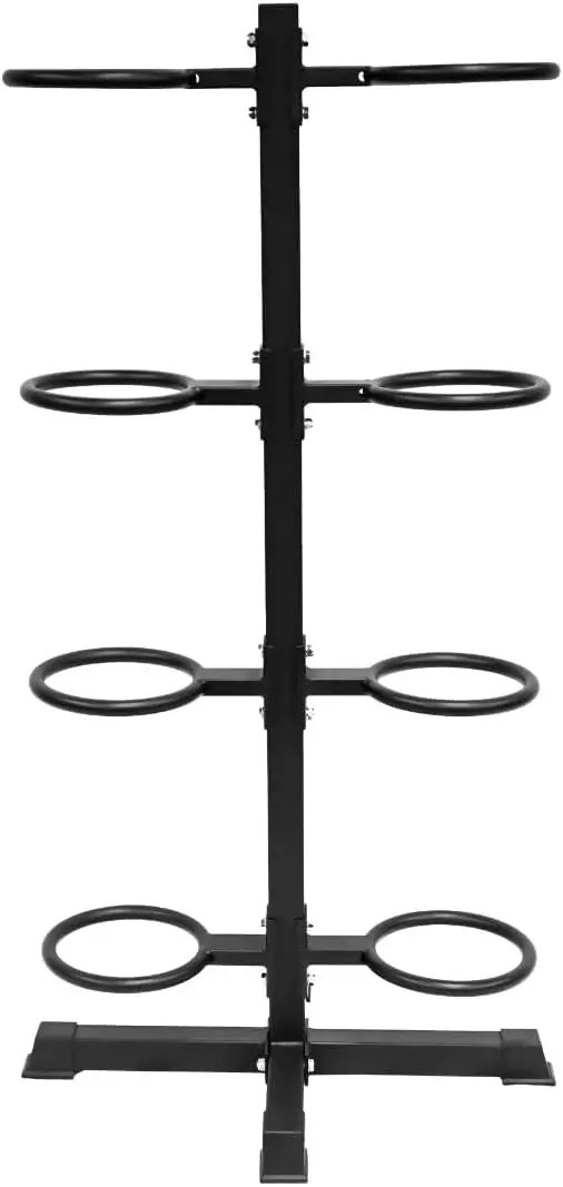 Gronk Fitness Wall Ball Storage Rack – Freestanding Vertical Organizer 1