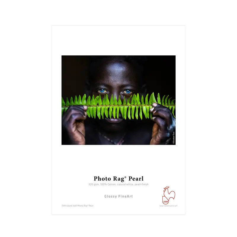 Hahnemühle Photo Rag Pearl Inkjet Paper – 320 Gsm, 13" × 19", 25-Sheet Pack 1