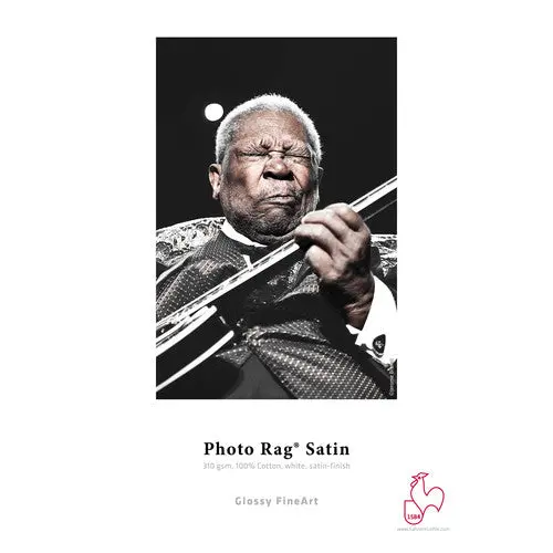 Hahnemühle Photo Rag Satin Fine Art Inkjet Paper Roll – 36″ × 39′ 1