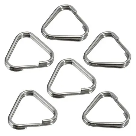 Hama 12Mm Triangular Split Ring Set (6-Pack) 1