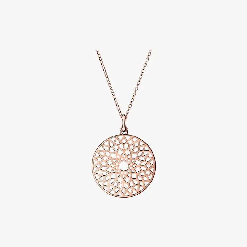 Handcrafted Layered Pendant Necklace 1