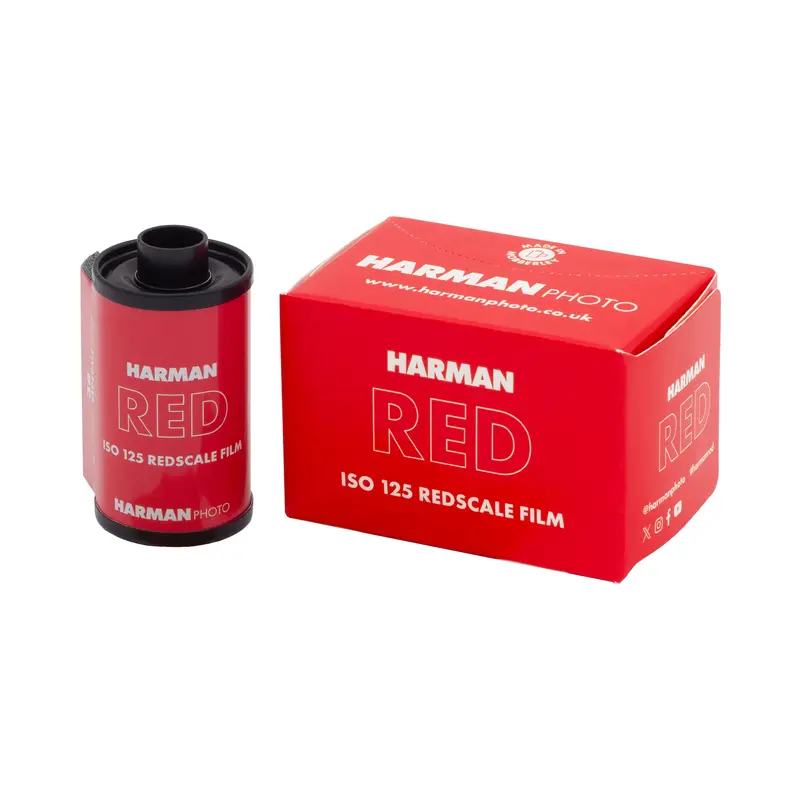Harman Red 125 Redscale 35Mm Film – Single Roll, 36 Exposures, Unique Color Shift 1