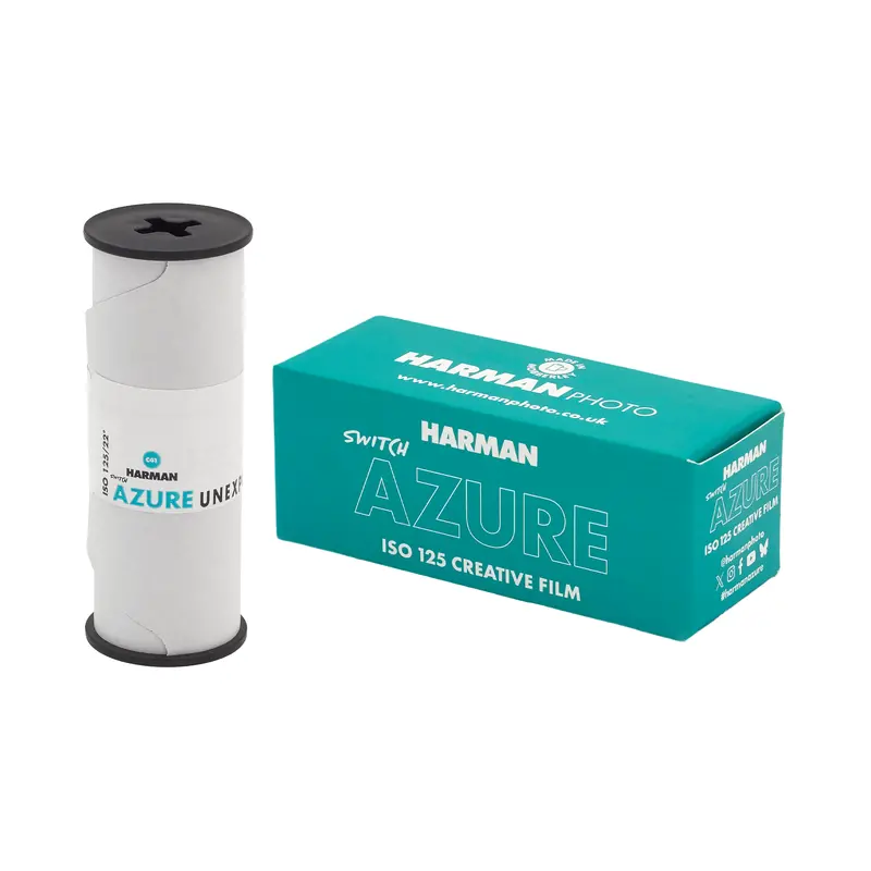Harman Switch Azure 125 Color Negative Film – 120 Format, Single Roll 1