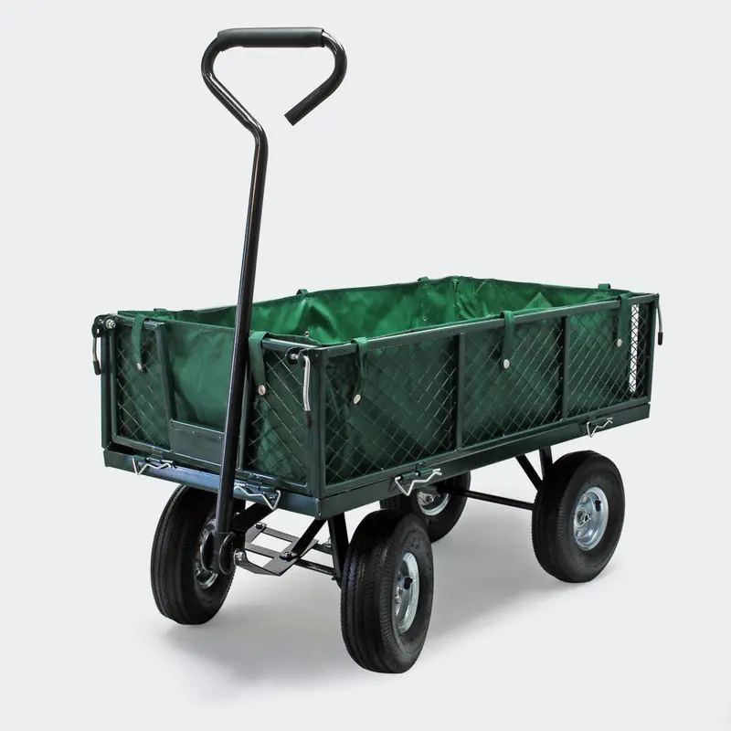 Heavy-Duty Garden Cart — 300 Kg Capacity With Removable Liner And Reinforced Frame 1
