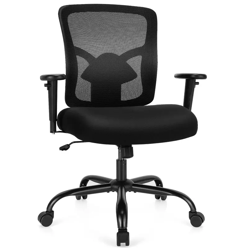 Heavy-Duty Mesh Office Chair Supporting Up To 400 Lbs – Giantex 1