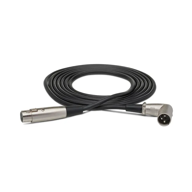 Hosa 1.5-Foot Right-Angle Xlr Cable – Female To Angled Male 1