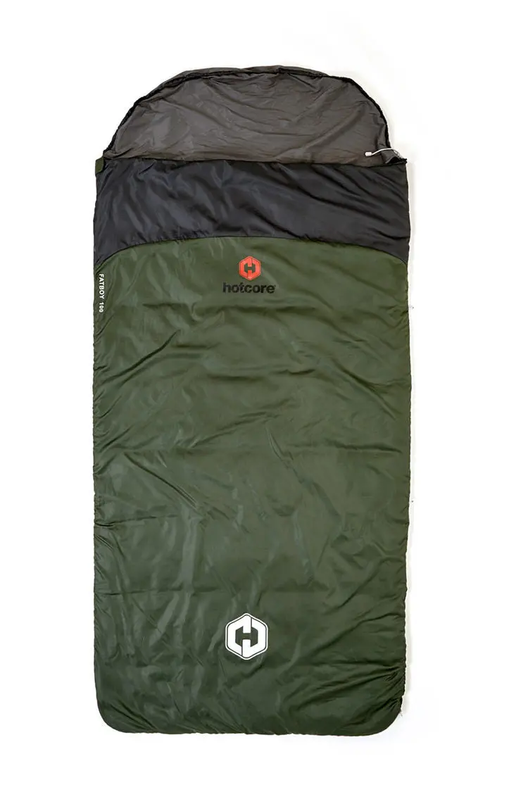 Hotcore Fatboy 100 Oversized Rectangular Sleeping Bag – Rated To 0°C 1