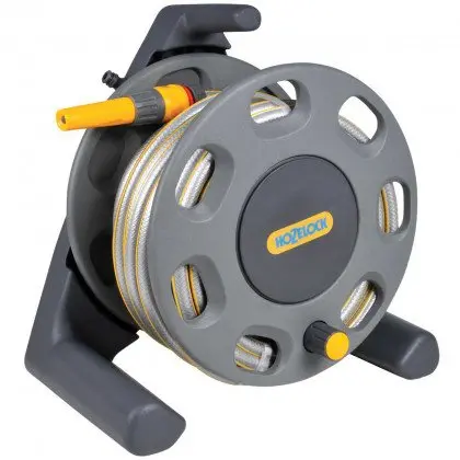 Hozelock Freestanding Hose Reel – Includes 25-Meter Hose 1