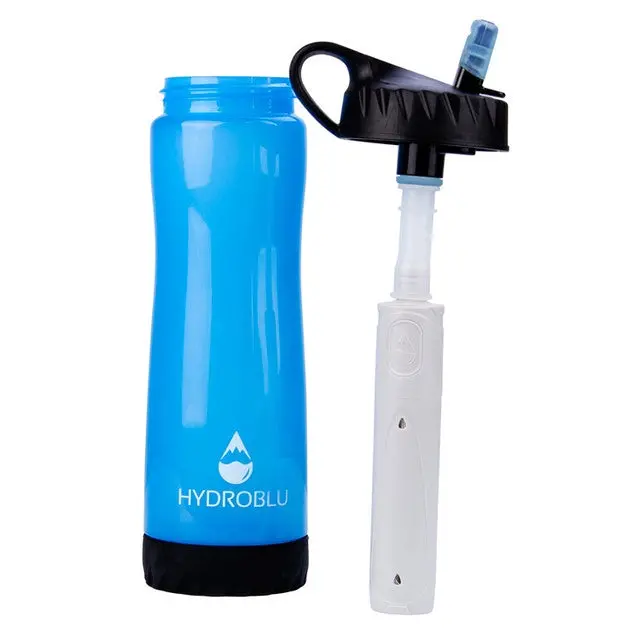 Hydroblu Clearflow Squeeze Bottle With Integrated Filter 1