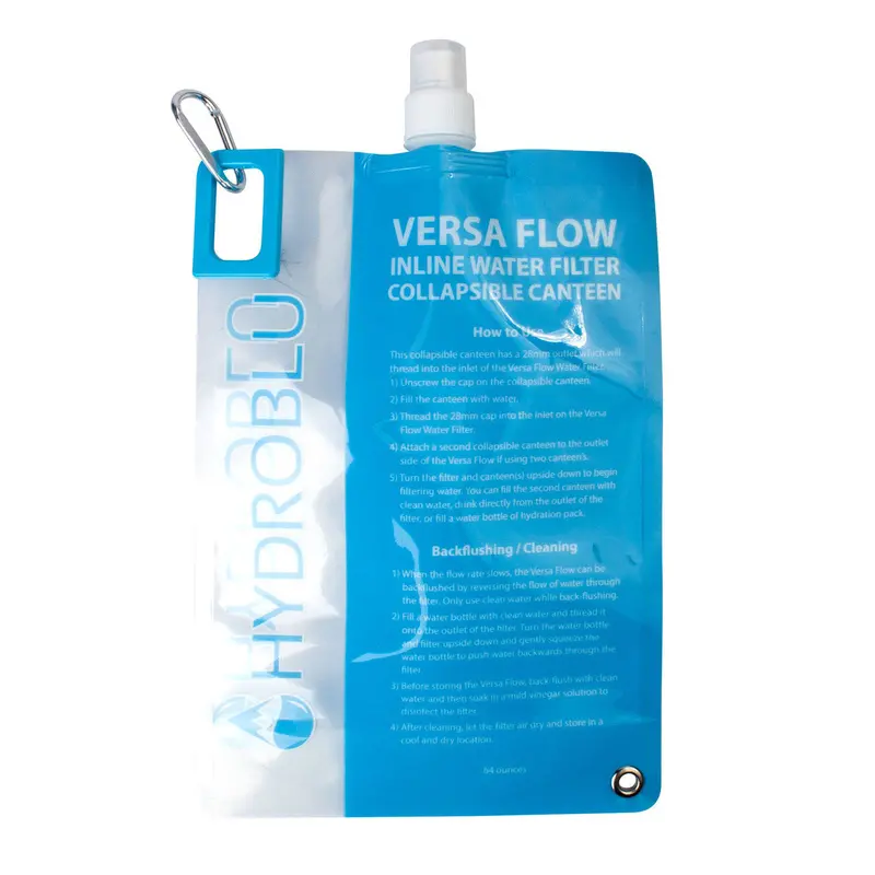 Hydroblu Versaflow Inline Filter With Collapsible 2L Canteen 1