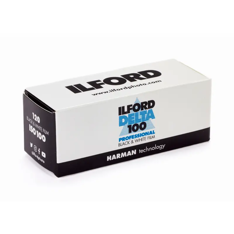 Ilford Delta 100 Professional B&W 120 Film – Single Roll 1
