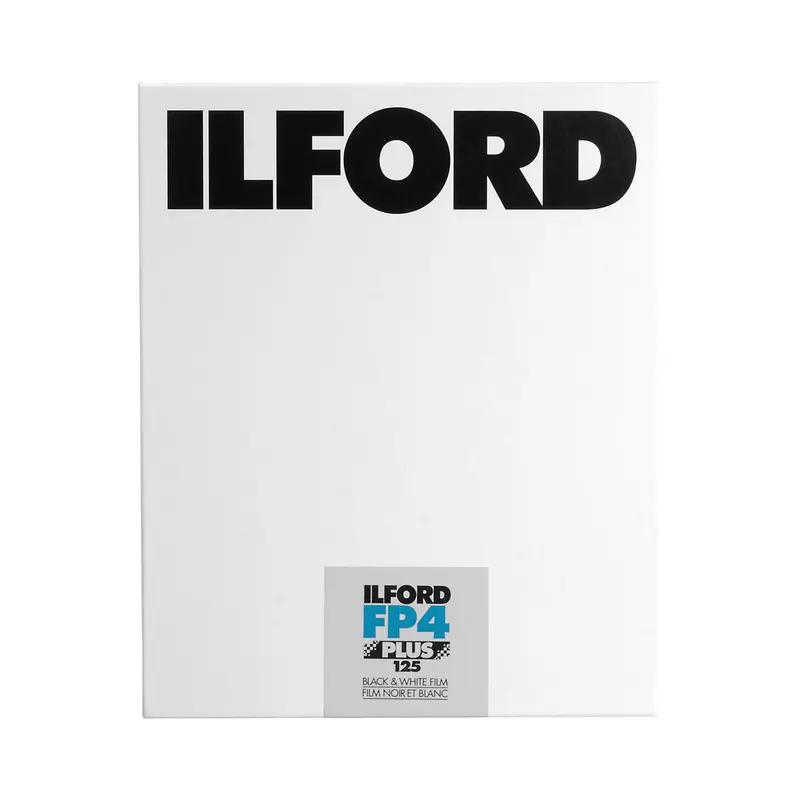Ilford Fp4 Plus 125 B&W Sheet Film – 5×7 Inch, 25 Sheets 1